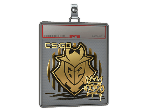 Sticker Slab | G2 (Gold) | 2020 RMR