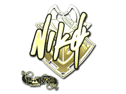 Sticker | niko (Gold)  | Paris 2023 - Default