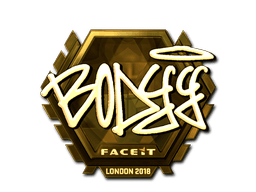 Sticker | bodyy (Gold) | London 2018
