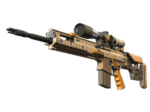 SCAR-20 | Short Ochre - Field-Tested