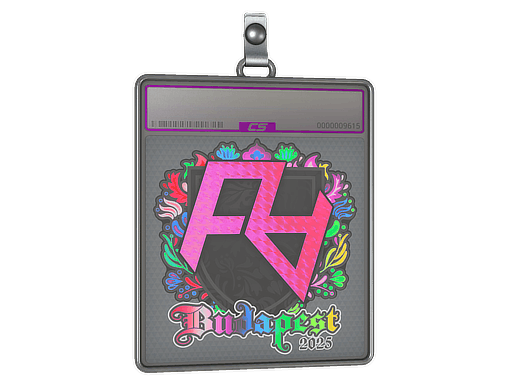 Sticker Slab | Rare Atom (Holo) | Budapest 2025