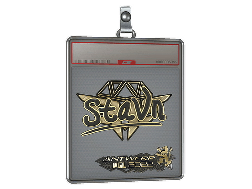 Sticker Slab | stavn (Gold) | Antwerp 2022