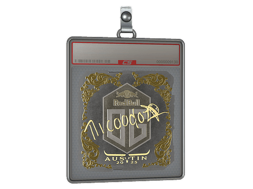 Sticker Slab | nicoodoz (Gold) | Austin 2025