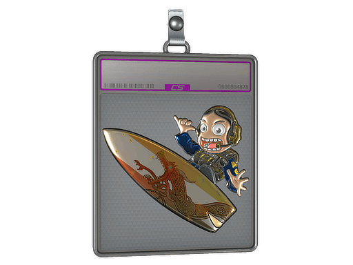 Sticker Slab | Dragon Lore Surf Ava (Foil)