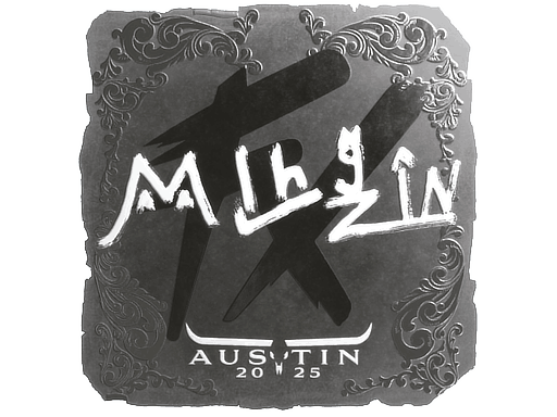 Sticker | mlhzin (Foil) | Austin 2025
