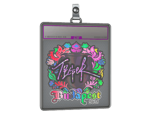 Sticker Slab | Tiger (Holo) | Budapest 2025