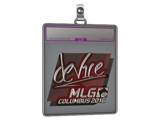 Sticker Slab | device (Foil) | MLG Columbus 2016