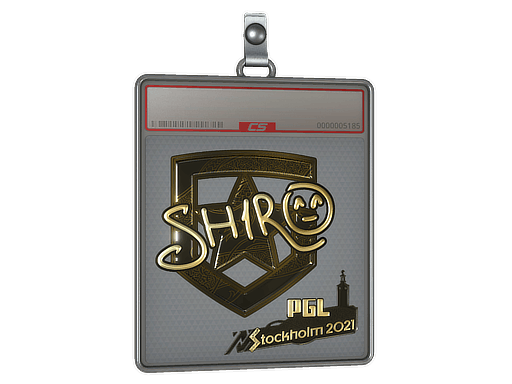 Sticker Slab | sh1ro (Gold) | Stockholm 2021