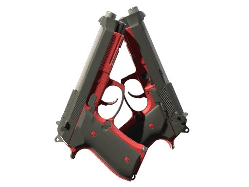 Dual Berettas | Panther - Field-Tested