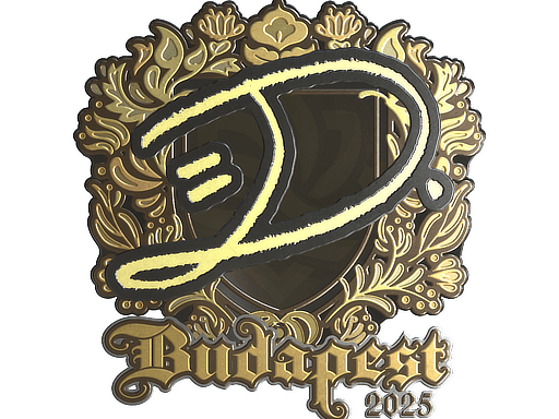 Sticker | dumau (Gold) | Budapest 2025