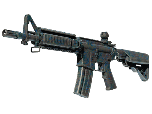 M4A4 | Dark Blossom - Field-Tested