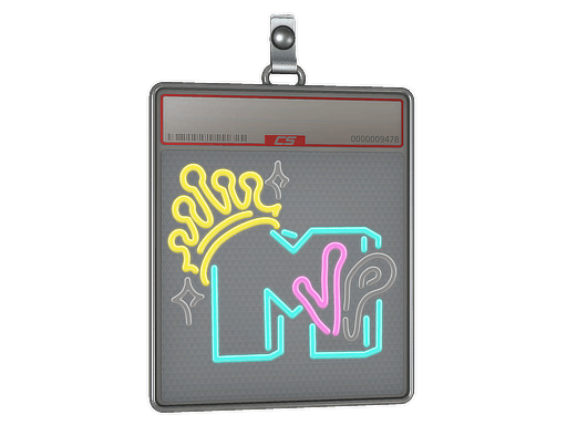 Sticker Slab | Neon MVP (Lenticular)