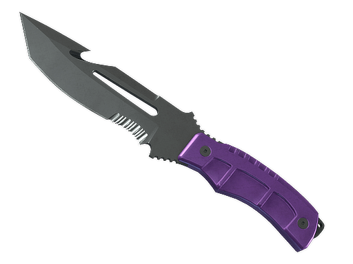 ★ StatTrak™ Survival Knife | Ultraviolet - Field-Tested