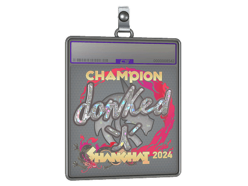 Sticker Slab | donk (Glitter, Champion) | Shanghai 2024