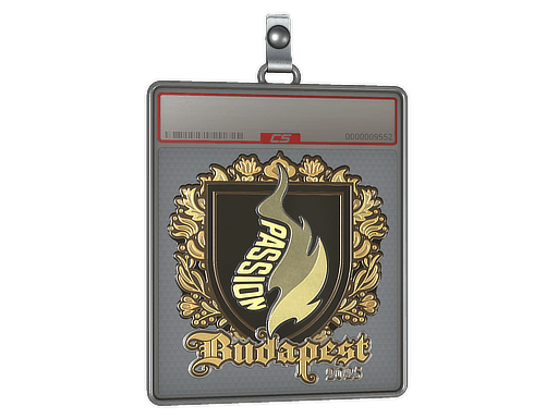 Sticker Slab | Passion UA (Gold) | Budapest 2025