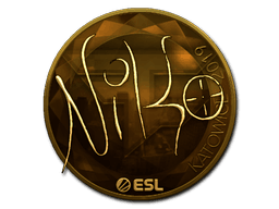 Sticker | NiKo (Gold) | Katowice 2019