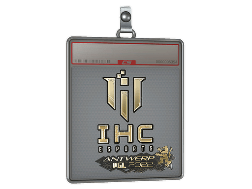 Sticker Slab | IHC Esports (Gold) | Antwerp 2022