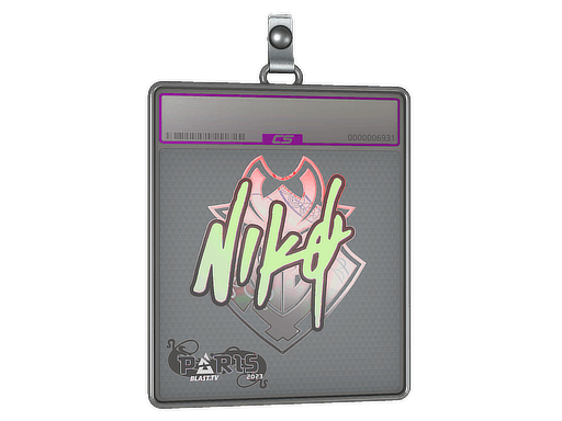 Sticker Slab | niko (Holo)  | Paris 2023 - Default