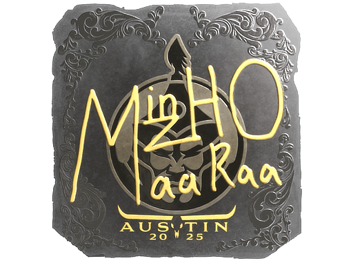 Sticker | mzinho (Foil) | Austin 2025