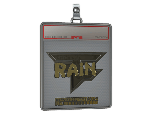 Sticker Slab | rain (Gold) | Copenhagen 2024