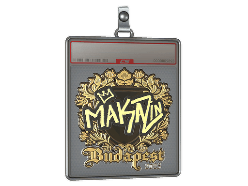 Sticker Slab | Maka (Gold) | Budapest 2025