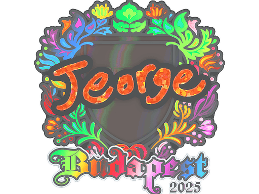 Sticker | jeorge (Holo) | Budapest 2025