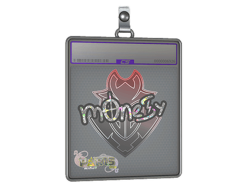 Sticker Slab | m0NESY (Glitter) | Paris 2023