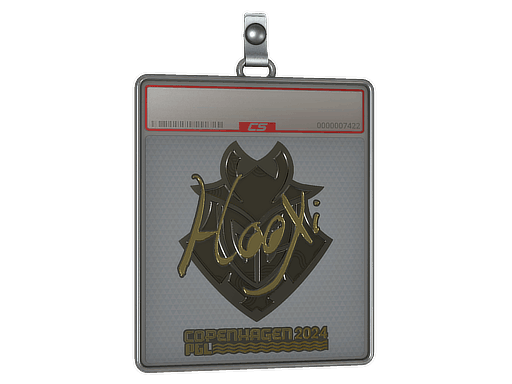 Sticker Slab | HooXi (Gold) | Copenhagen 2024