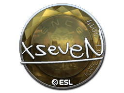 Sticker | xseveN (Foil) | Katowice 2019