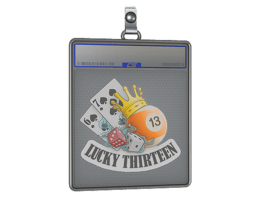 Sticker Slab | Lucky 13