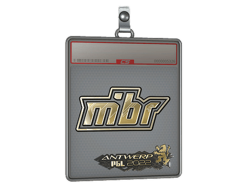 Sticker Slab | MIBR (Gold) | Antwerp 2022