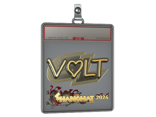 Sticker Slab | volt (Gold) | Shanghai 2024