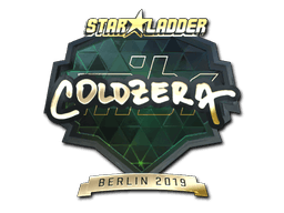 Sticker | coldzera (Gold) | Berlin 2019