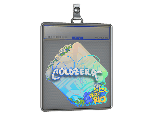 Sticker Slab | coldzera | Rio 2022