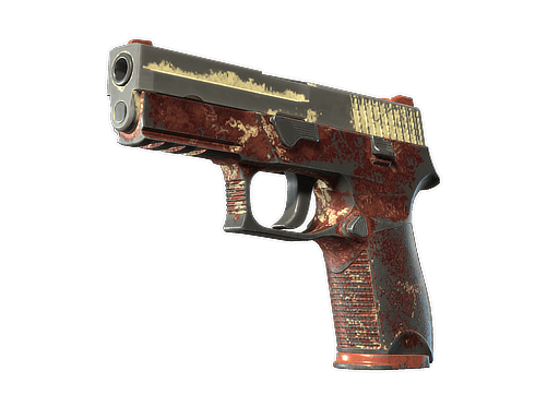 P250 | Red Tide - Battle-Scarred