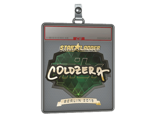 Sticker Slab | coldzera (Gold) | Berlin 2019