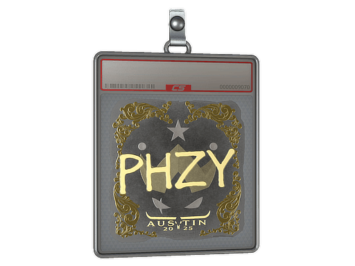 Sticker Slab | phzy (Gold) | Austin 2025