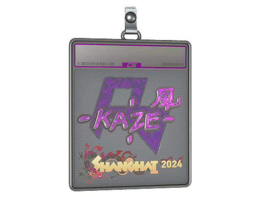 Sticker Slab | Kaze (Holo) | Shanghai 2024