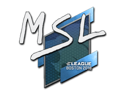 Sticker | MSL | Boston 2018