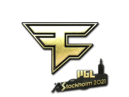 Sticker | FaZe Clan (Gold) | Stockholm 2021