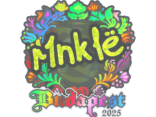 Sticker | r1nkle (Holo) | Budapest 2025