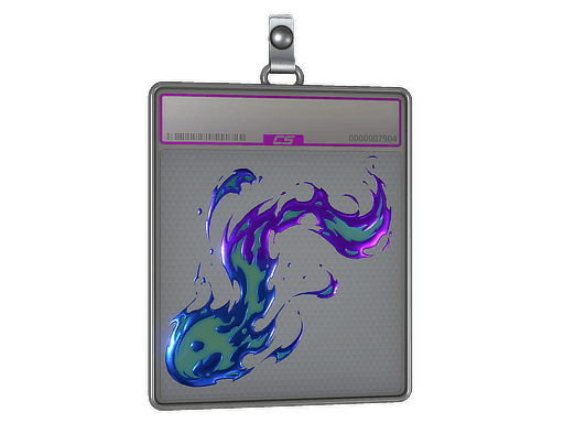 Sticker Slab | Winding Scorch (Foil)