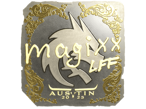 Sticker | magixx (Gold) | Austin 2025