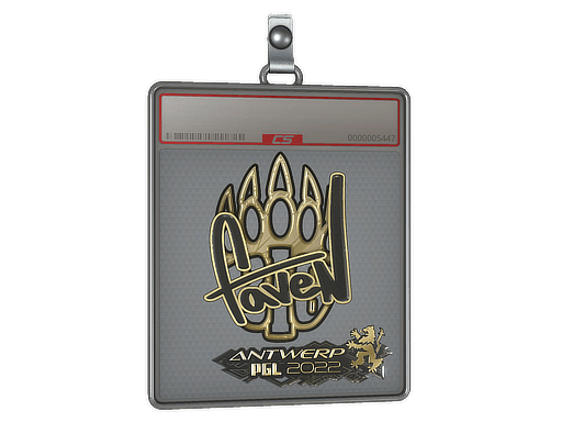 Sticker Slab | faveN (Gold) | Antwerp 2022