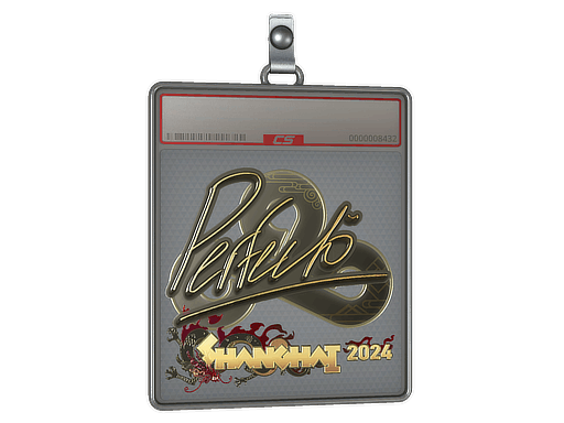 Sticker Slab | Perfecto (Gold) | Shanghai 2024