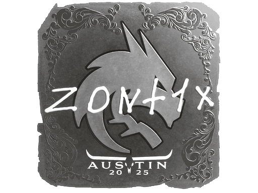 Sticker | zont1x (Foil) | Austin 2025