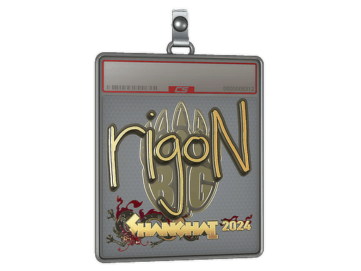 Sticker Slab | rigoN (Gold) | Shanghai 2024