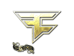 Sticker | FaZe Clan (Gold) | Paris 2023