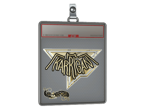 Sticker Slab | karrigan (Gold) | Paris 2023