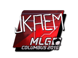Sticker | jkaem (Foil) | MLG Columbus 2016